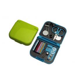 Sewing kit med al nödvändig reparationssats