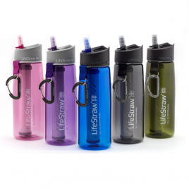Lifestraw GO 2-stage vattenflaska med vattenfilter