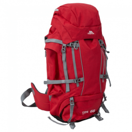 Trespass ryggsäck Trek – 66 liter – Röd